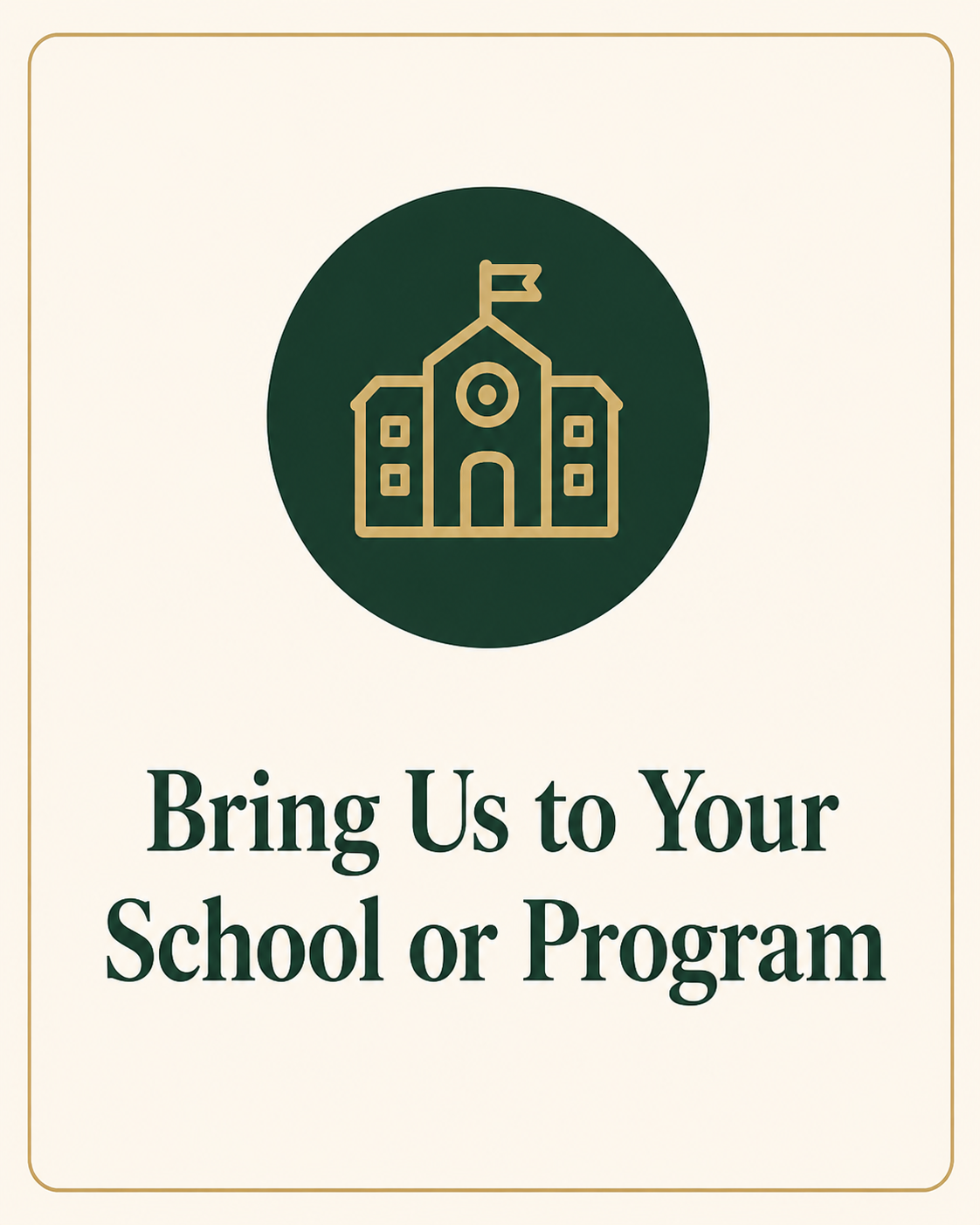 Bring Twan's Eagle Watch Foundation to your school or program
