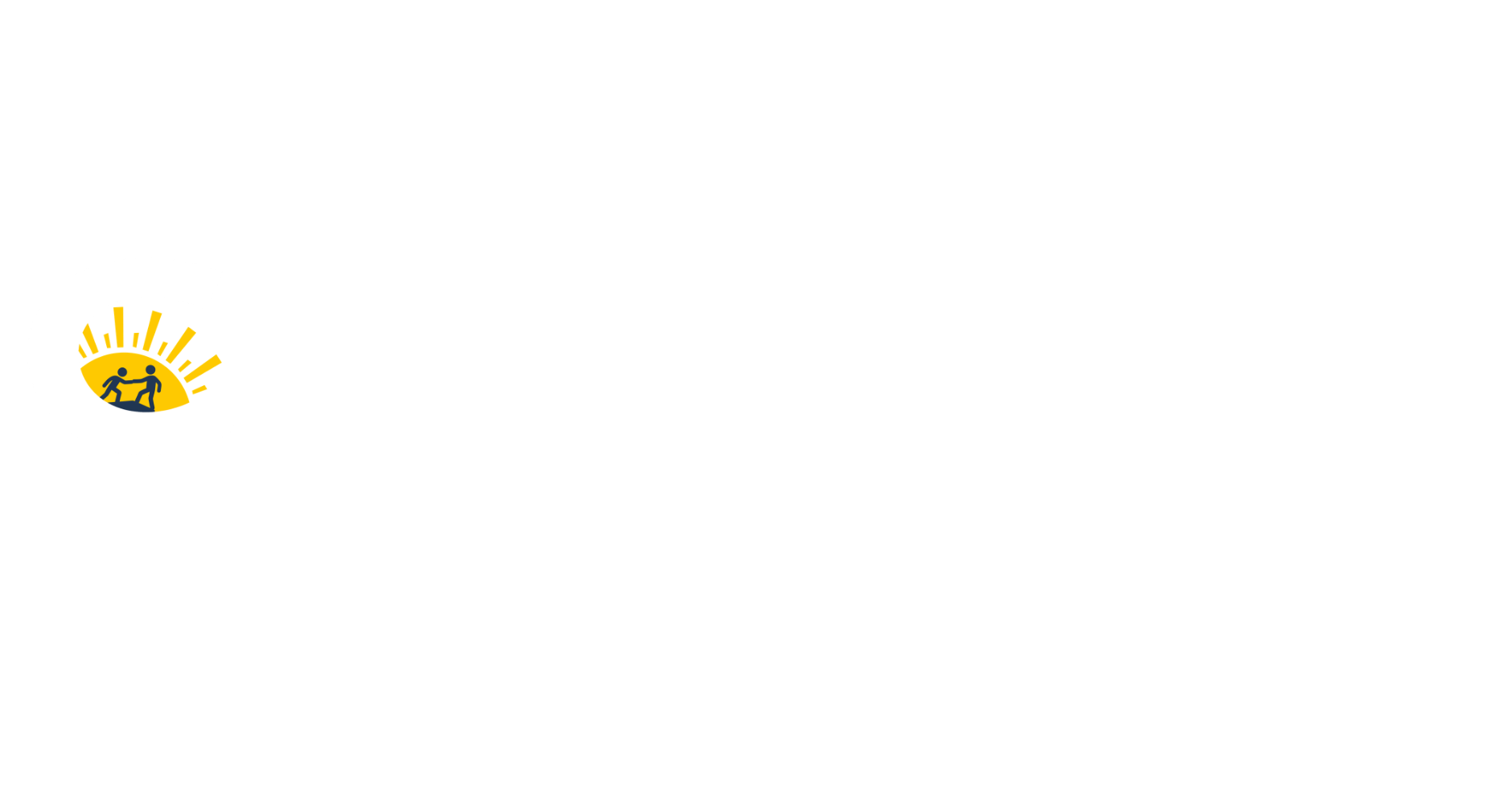 CivicRise Initiative Logo in White