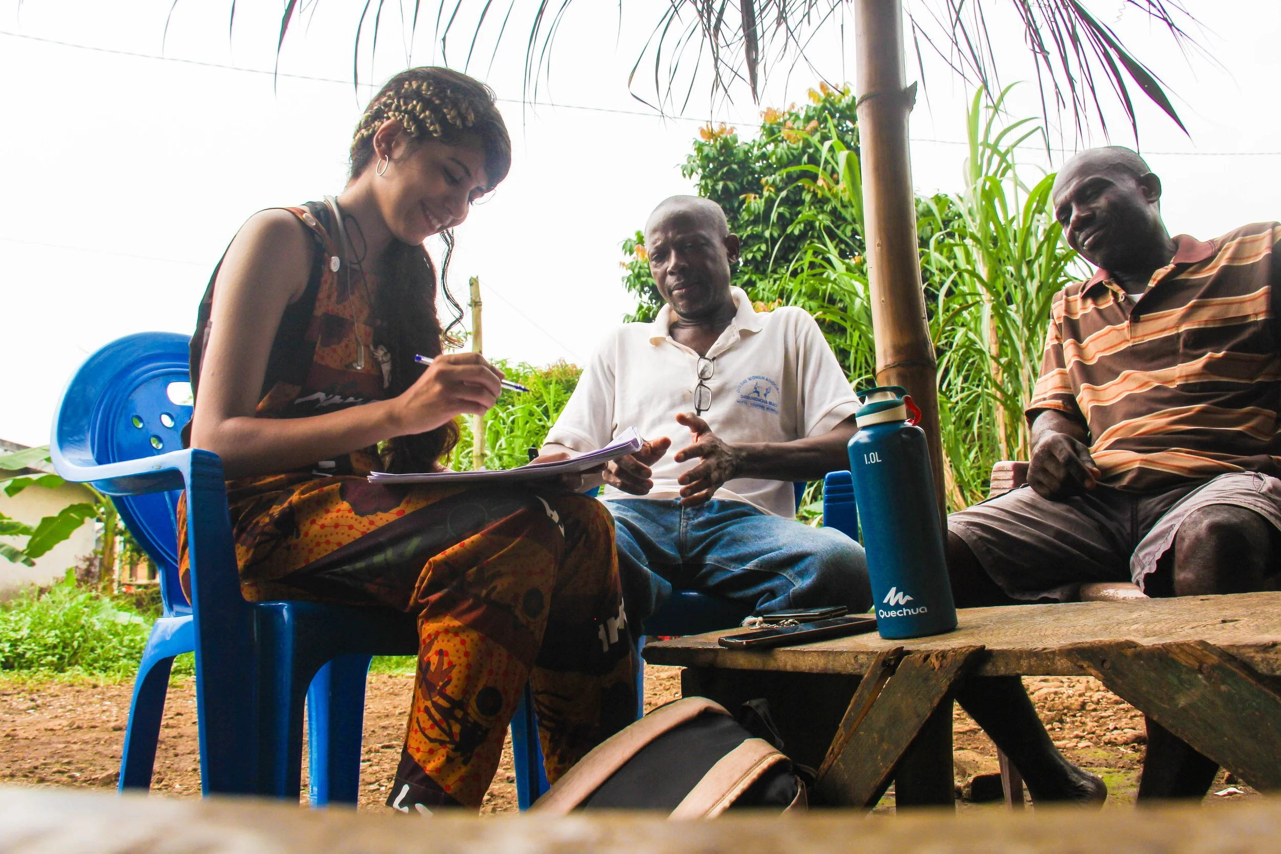 Interviewing fishermen in bakingili, Limbe_Cameroon_AMMCO.jpg