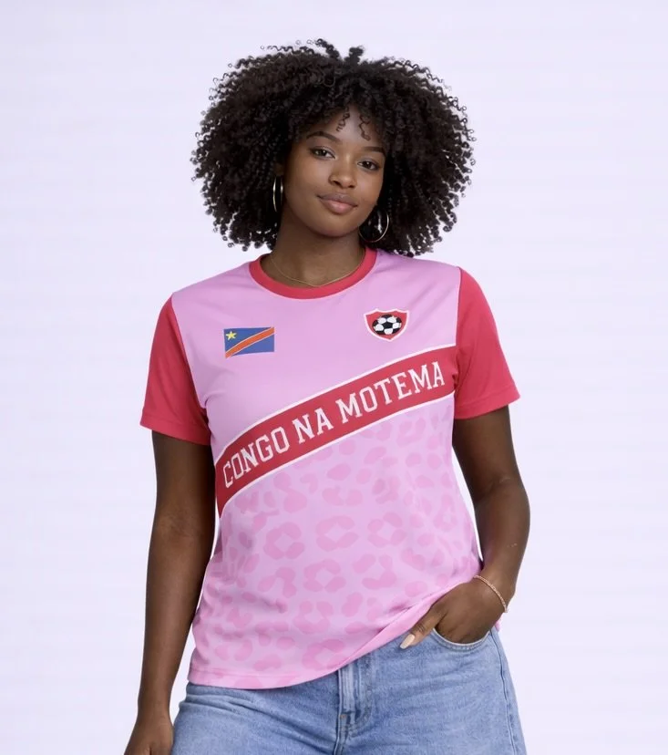 Congo Na Motema – Classic Jersey Tee (Pink)