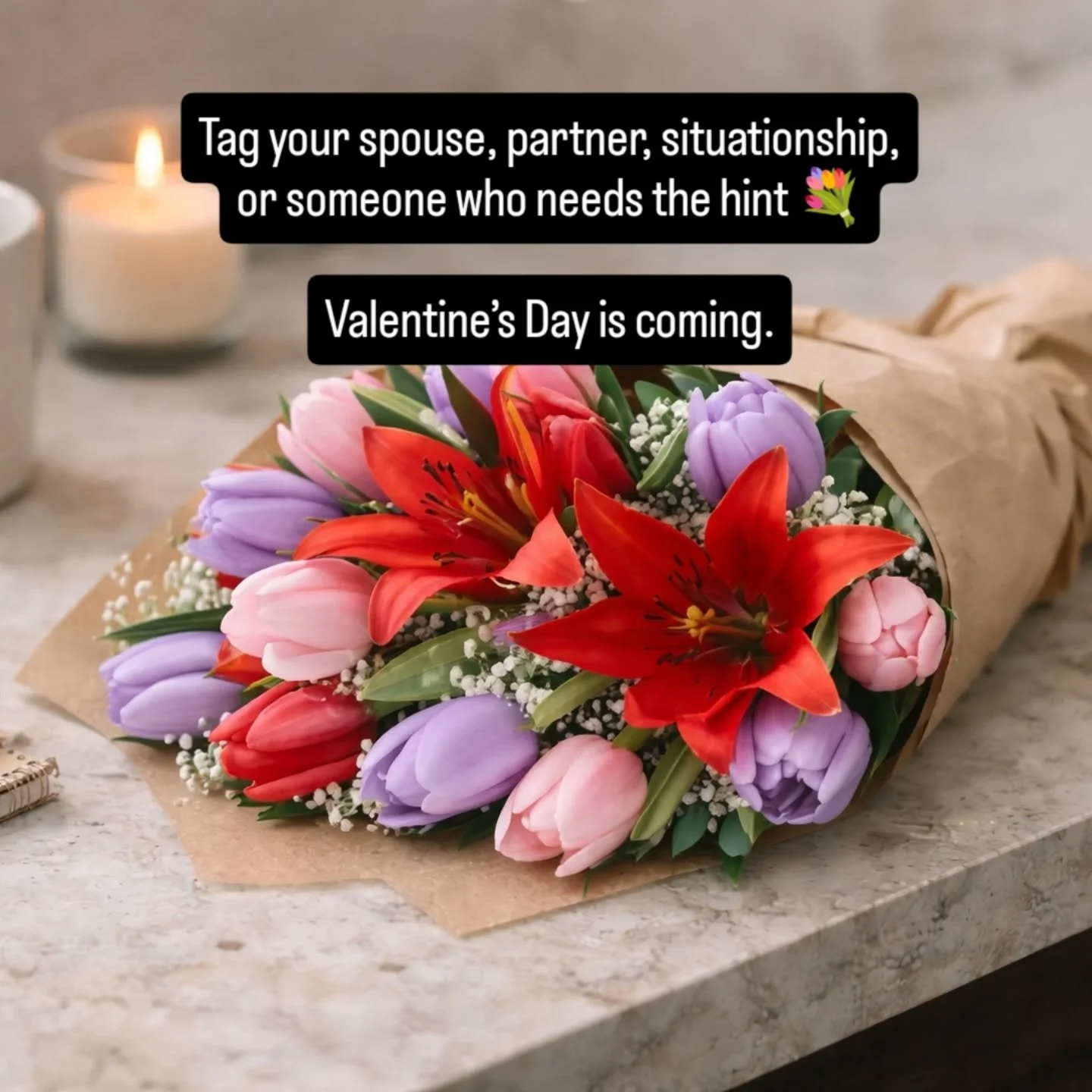Tag the person who should already be thinking about this 👀
Valentine&rsquo;s Day is coming.

Our Valentine&rsquo;s drop is almost here.

Flowrfwd.com
#annapolis #annapolismoms #baltimore #baltimoremoms #valentinesday❤️