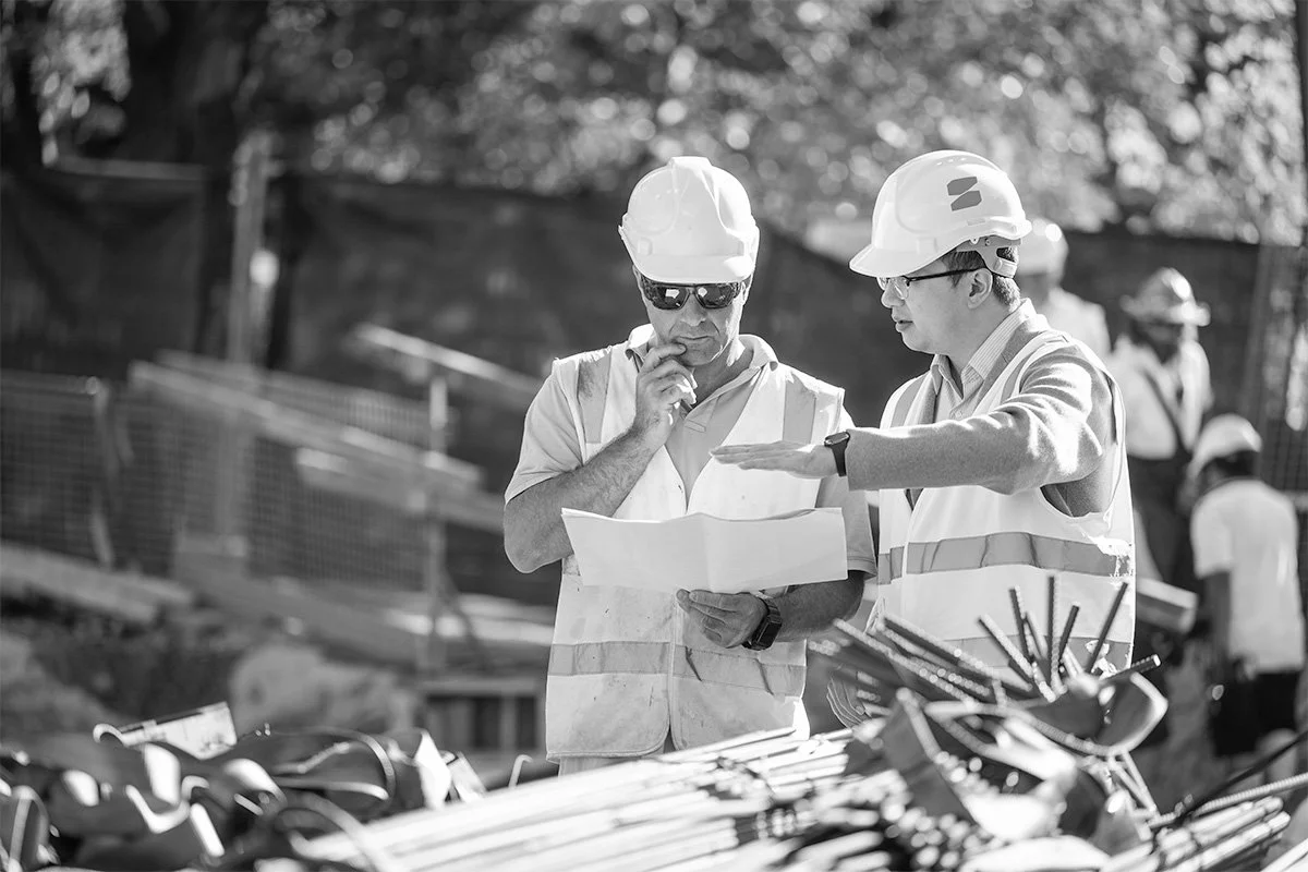 Stonepeak Construction team on-site at Pymble Blossom, Sydney, New South Wales.
