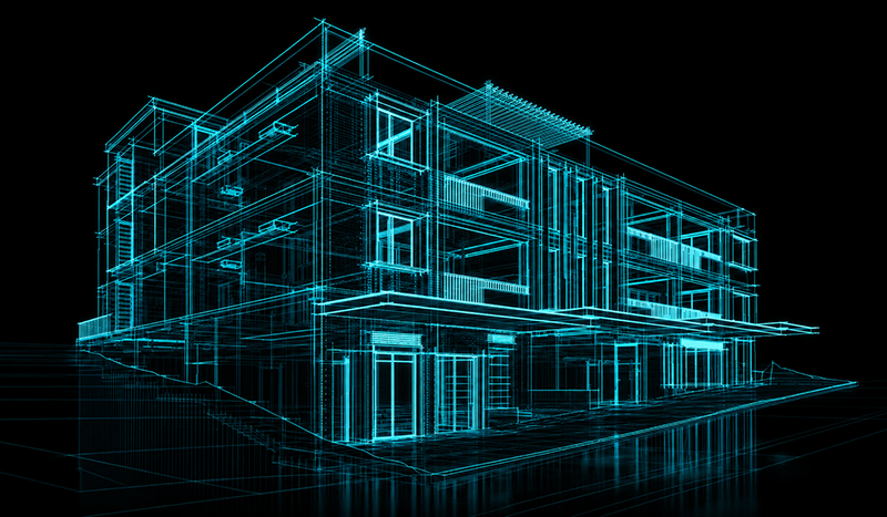 Stonepeak Construction Digital-First Approach. Pymble Blossom BIM 3D model.