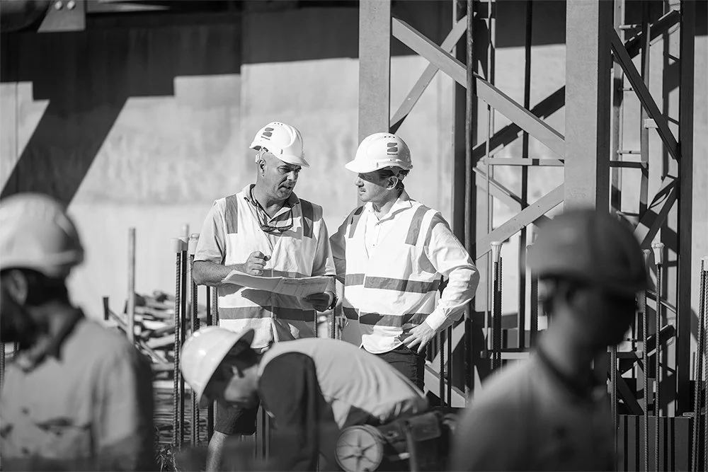 Stonepeak Construction team on-site at Pymble Blossom, Sydney, New South Wales.