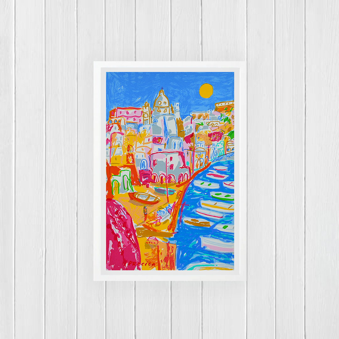 "Procida Estate 2002"- Print by Luigi Nappa