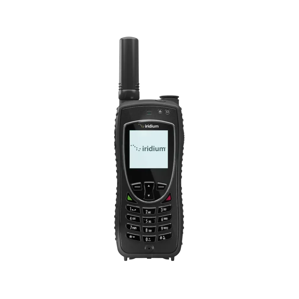 BLACK Emergency SOS+ Satellite Phone | Iridium 9575 Extreme with a Prepaid SIM card (100 Minutes Airtime Included)