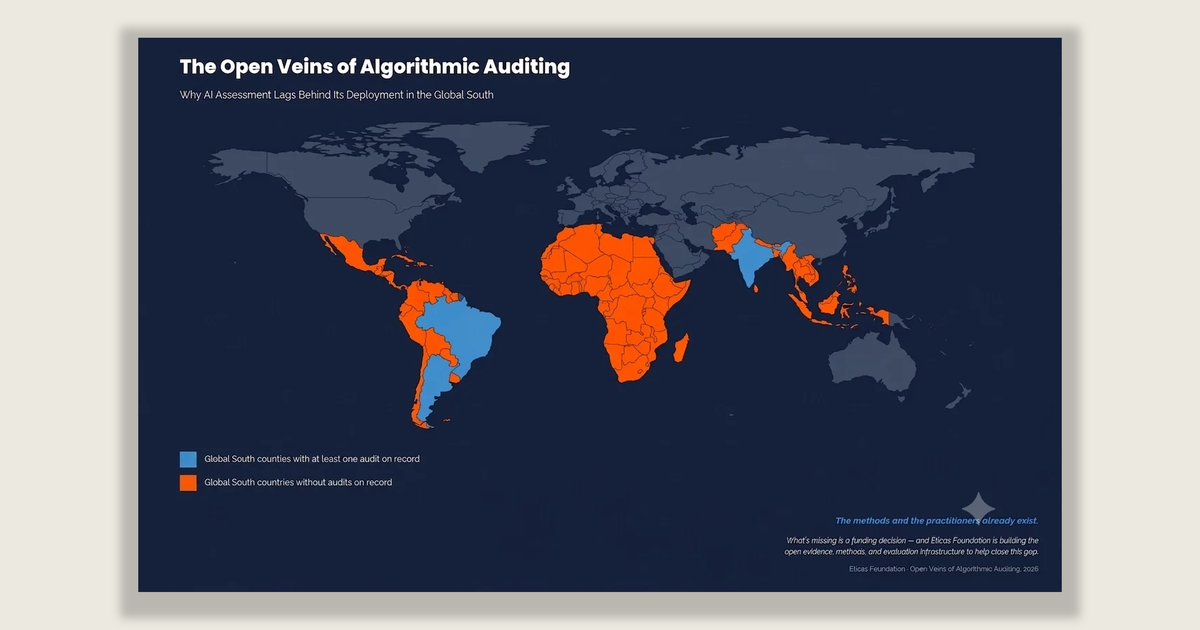 New paper: The Open Veins of Algorithmic Auditing