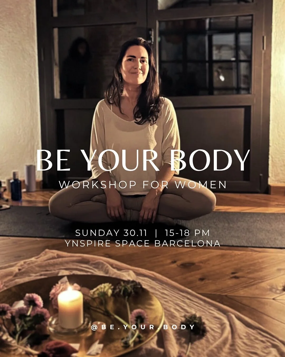 Reconnect with the natural awareness, energy, and strength within your body. 🌿🧘🏻&zwj;♀️

Many of us feel disconnected from our physical selves, especially from the deep wisdom and strength in our feminine center.
This workshop offers a space to ex