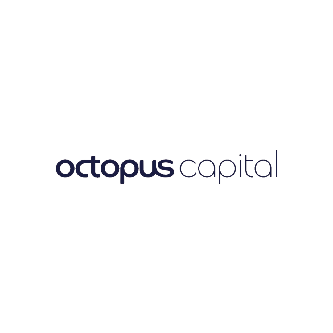 Logo of Octopus Capital with the company name in black text on a white background.
