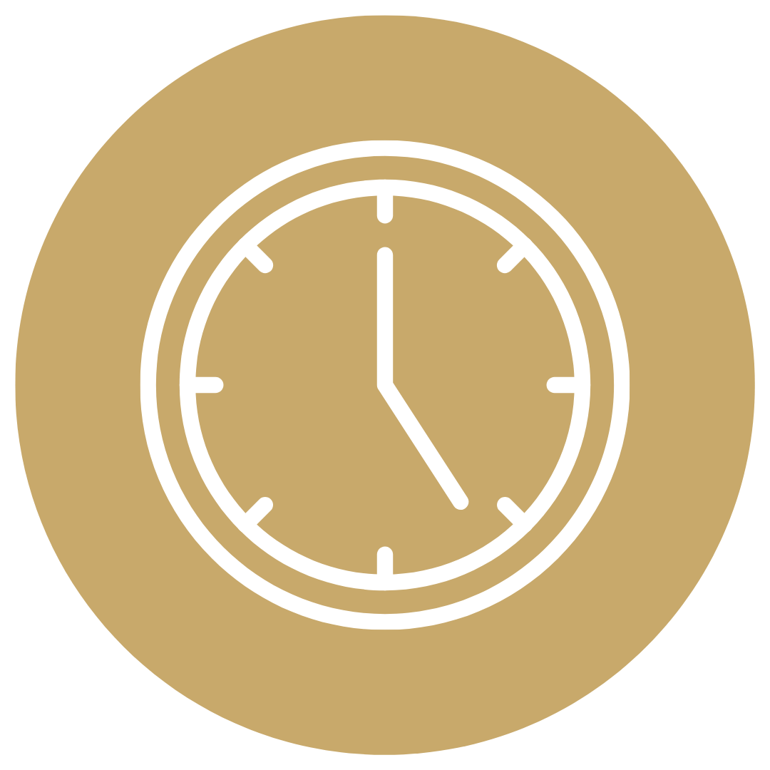 Clock showing 12:25.