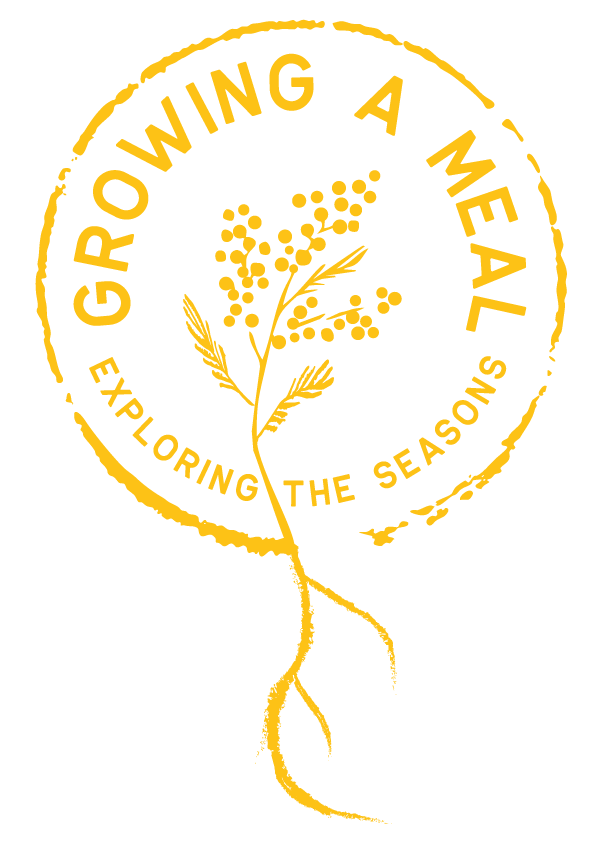 Logo growing a meal by Michel Gonzaga