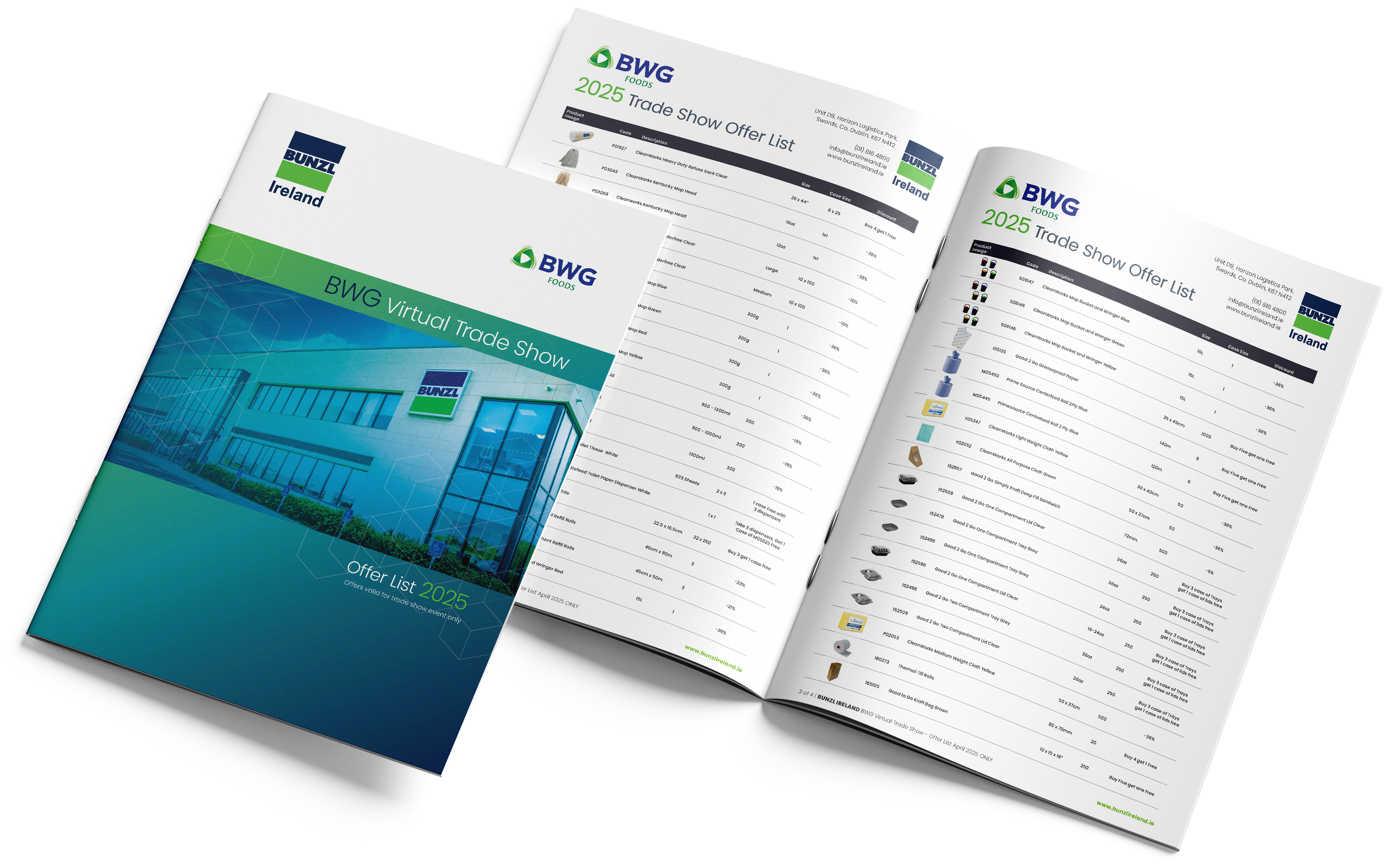 Bunzl Ireland BWG Virtual Trade Show Catalogue