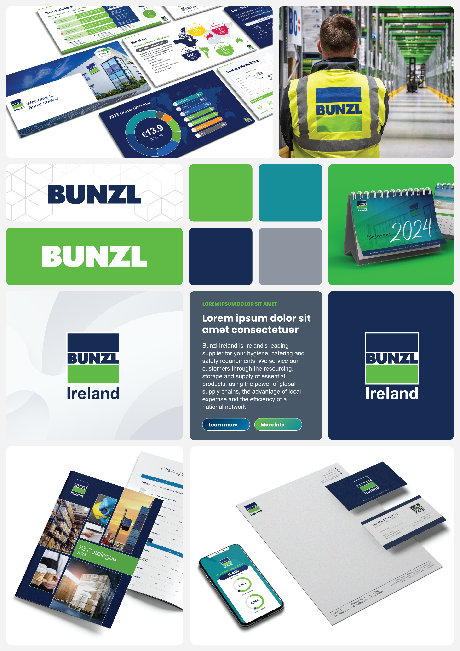 Bunzl Ireland Visual Brand Style