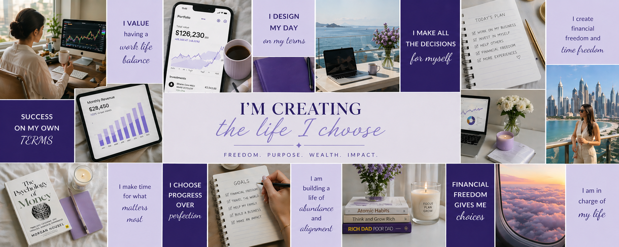 Monica Haughey Money Stories Vision Board