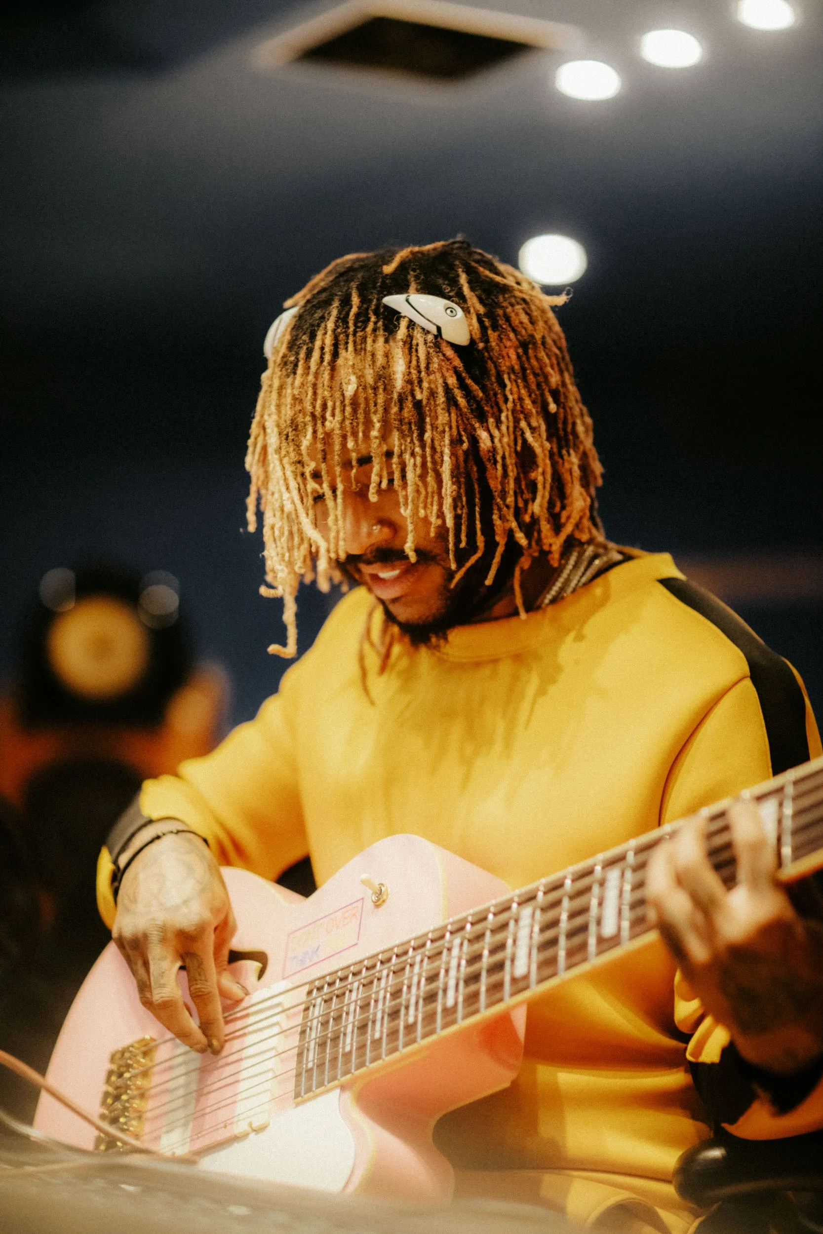 Thundercat recording at Abby Road Studios, London