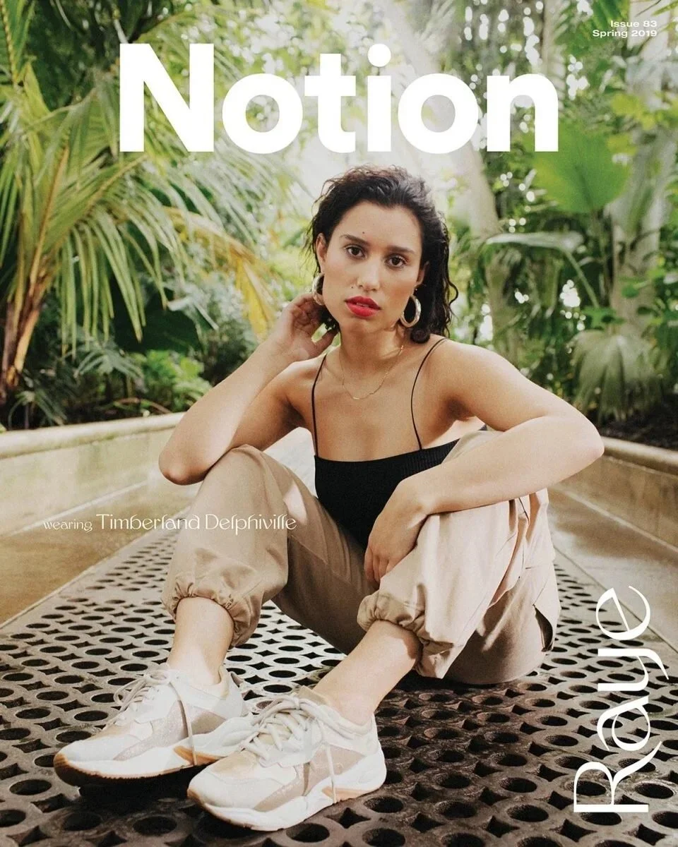 Raye for Notion Magazine