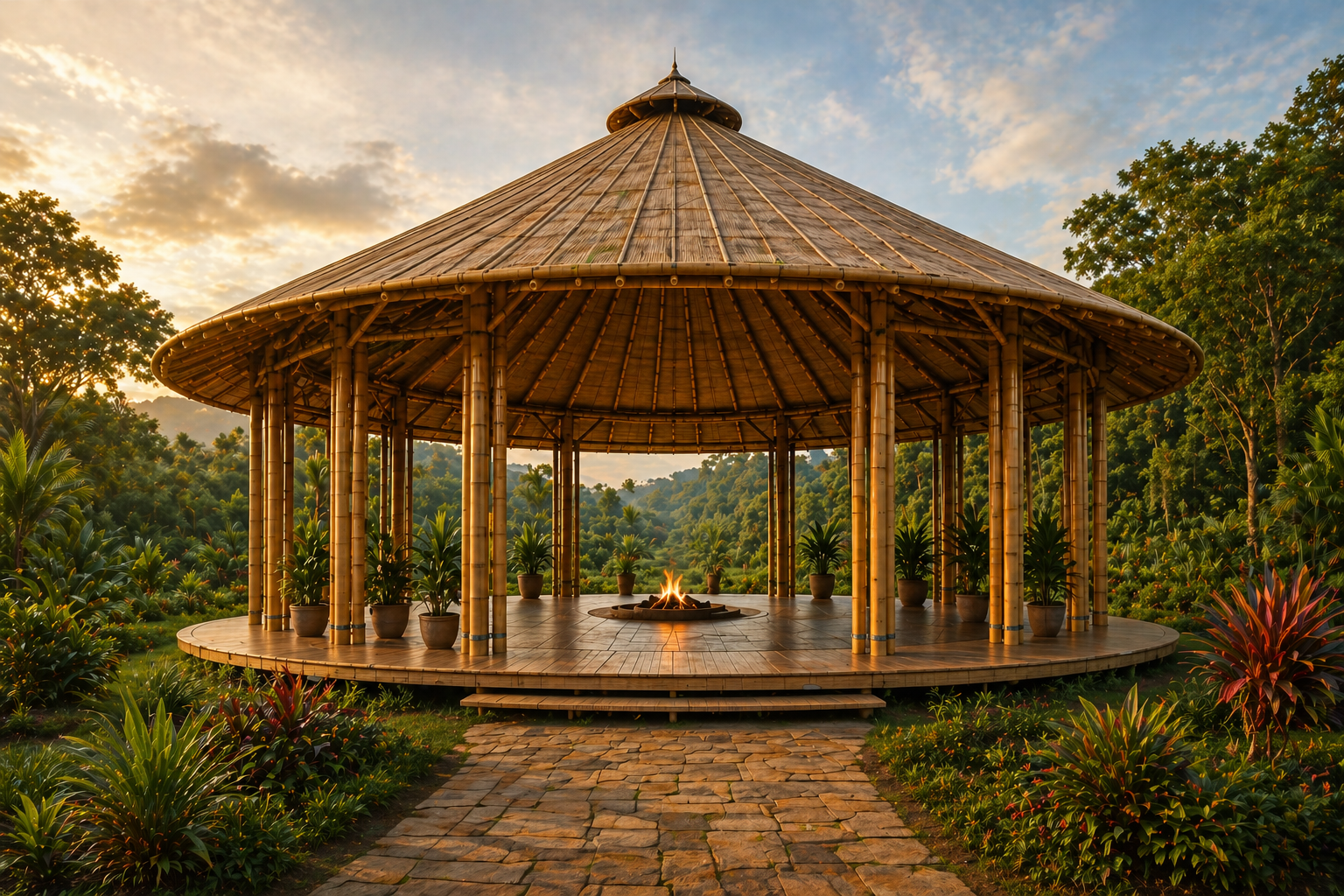 Building the Shala: A Living Camp