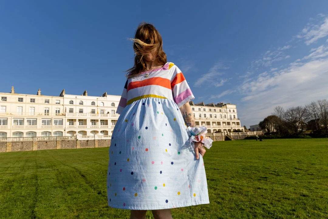 Gemma of Clowdy Clothing photographed for The Ramsgate Recorder