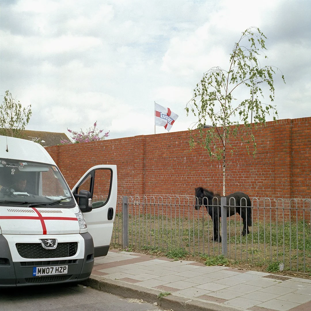 Various photographs from In-A-Gadda-Da-England (Flying Camera Publishing, 2022)