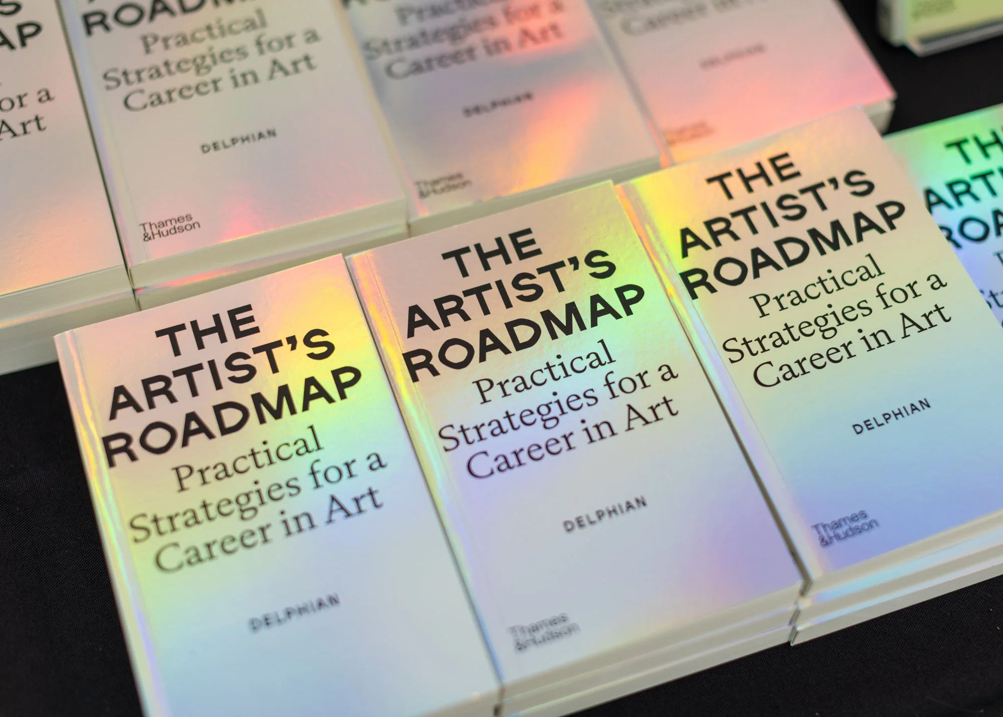 Book launch of The Artist's Roadmap (Thames & Hudson) at The Saatchi Gallery, London.