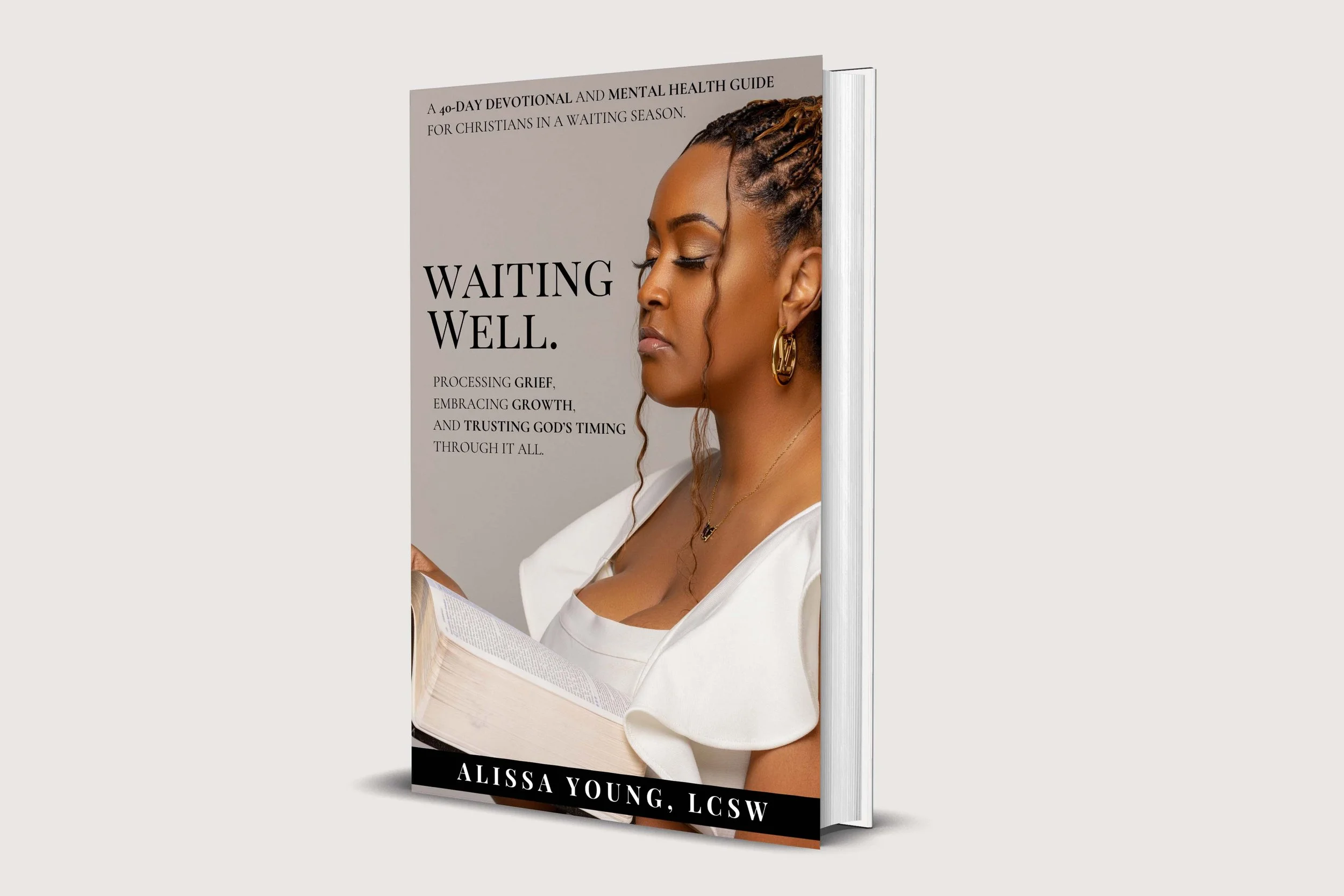 PRE-ORDER Now! "Waiting Well." (paperback)