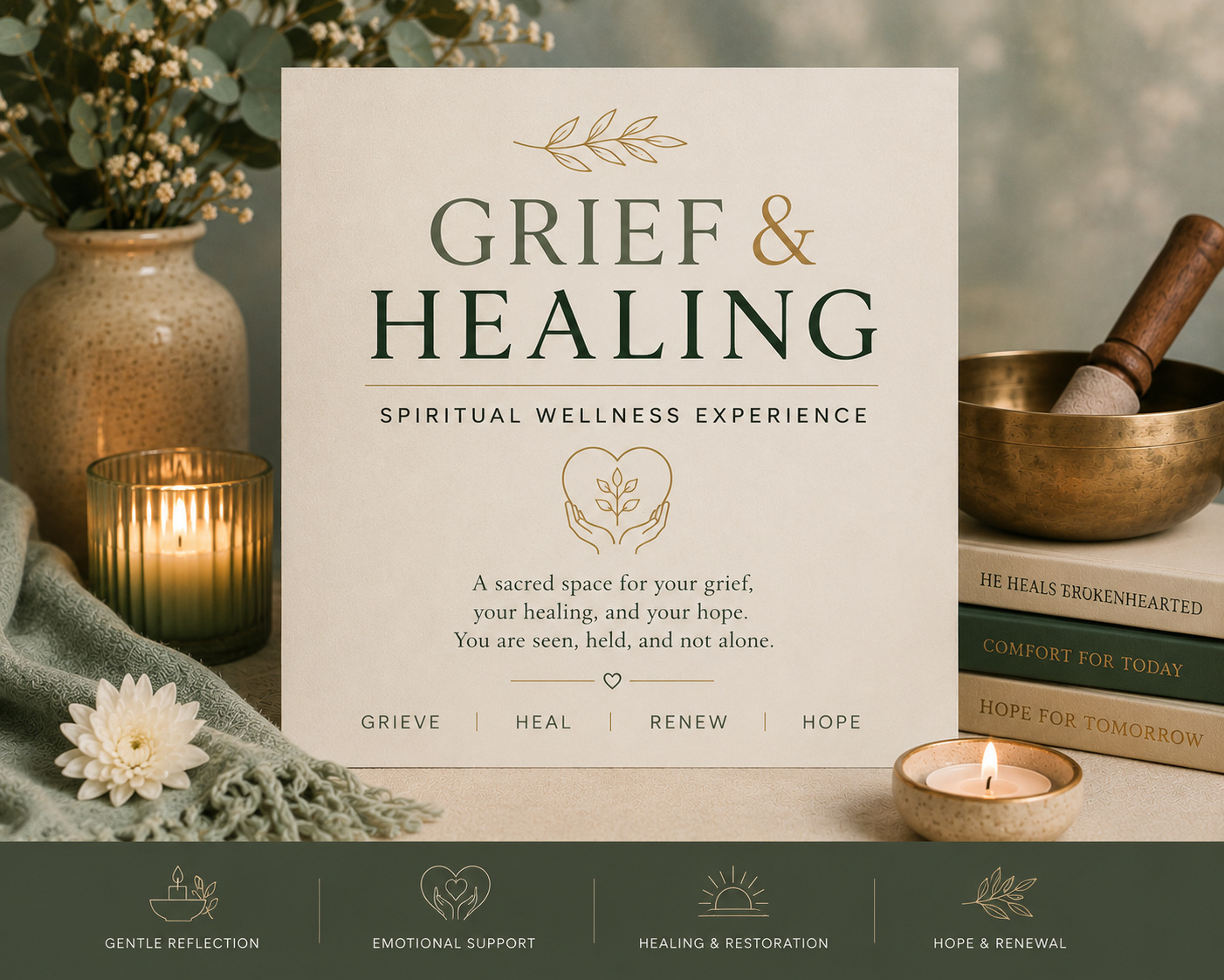 Grief & Healing - Spiritual Wellness Experience