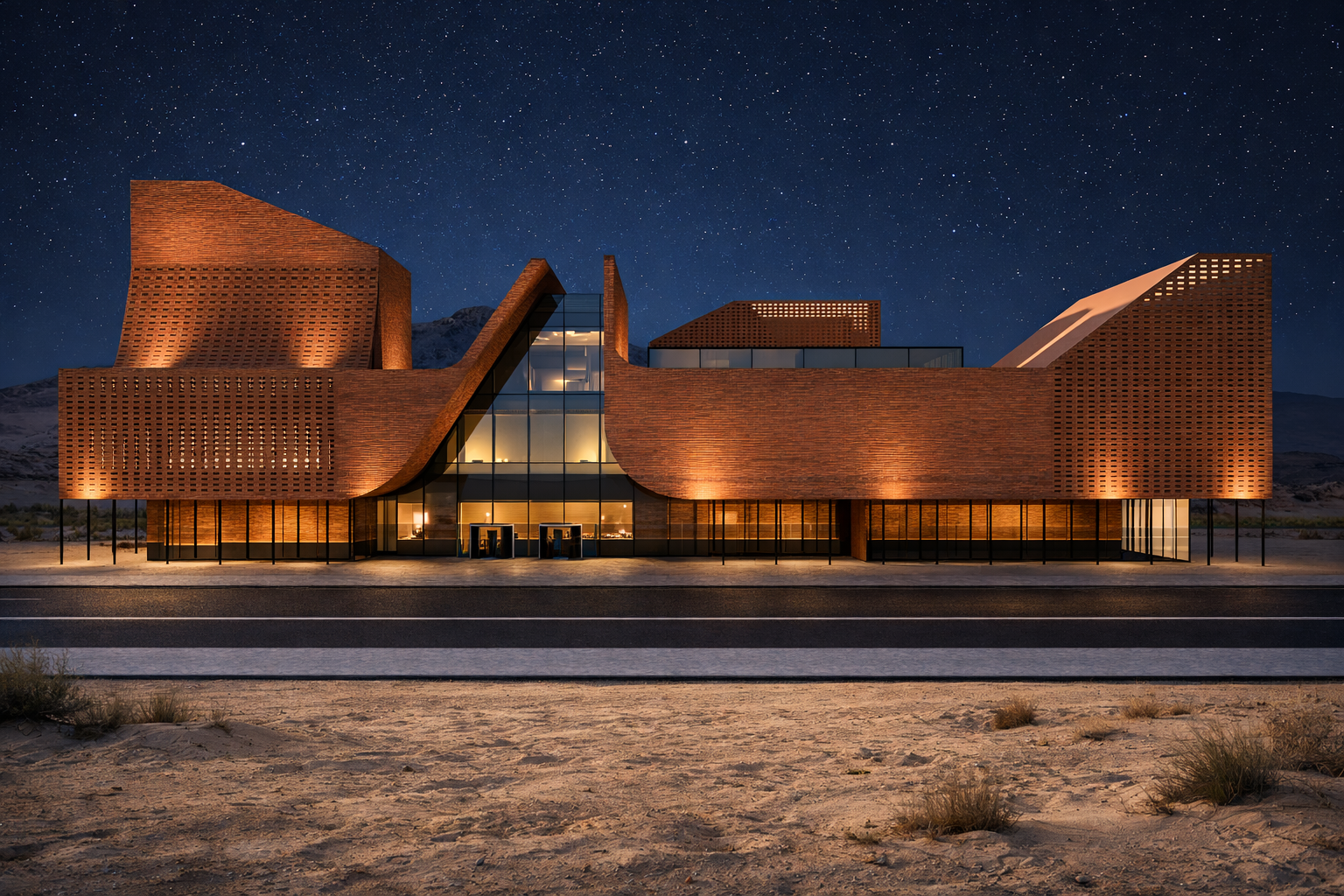 A community center design with sustainable and contextual response to the extreme temperatures of Rajasthan, India