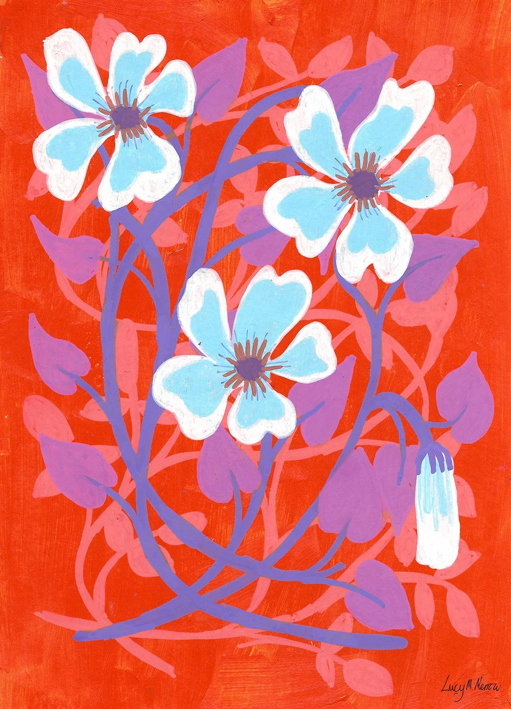 Blue Petal Woodstock 