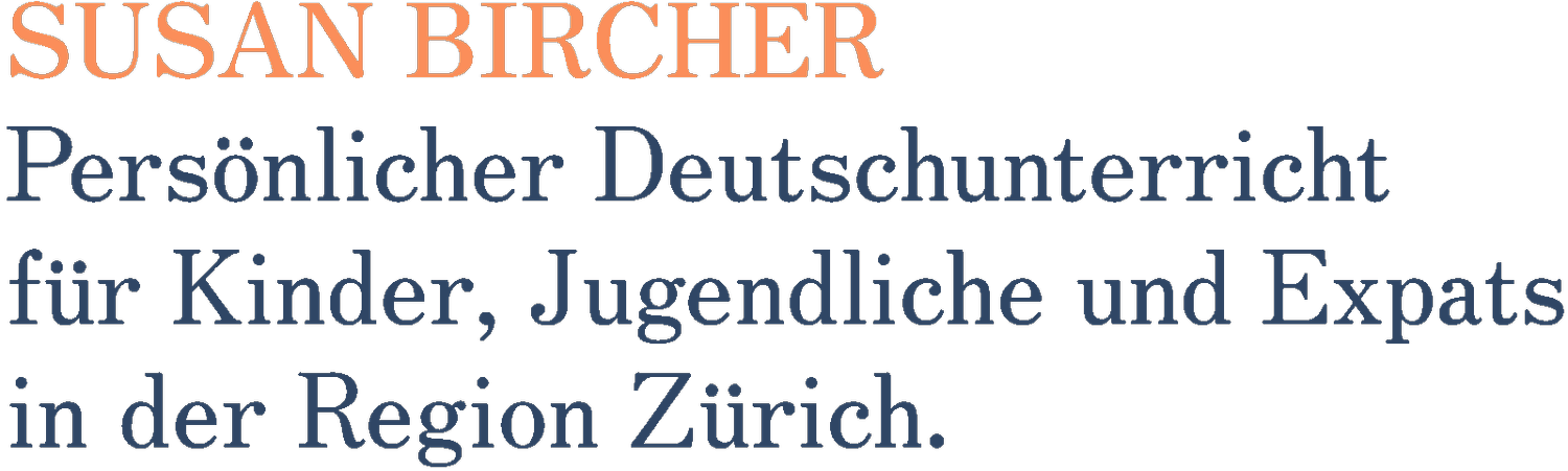 Persönlicher Deutschunterricht