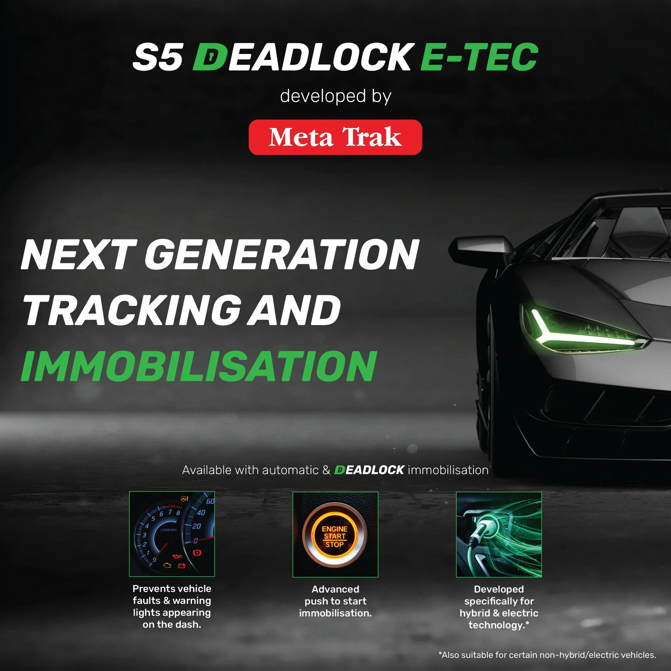 Meta Trak S5 DEADLOCK E-TEC 1YR & 3YR