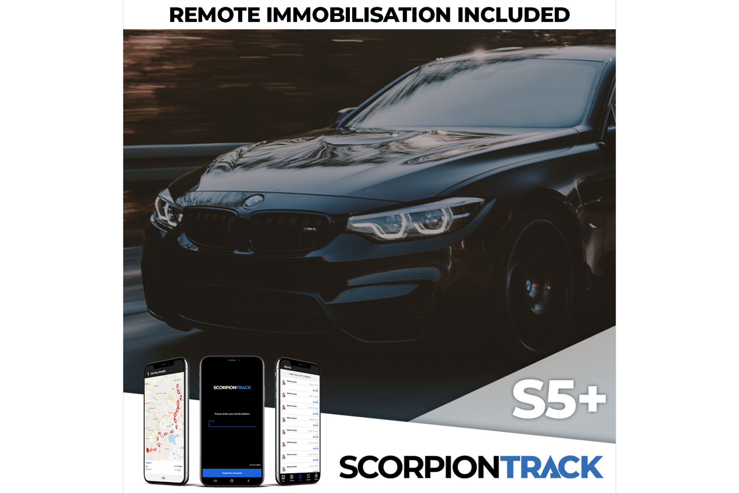 Scorpion Automotive S5+ Vehicle Tracker
