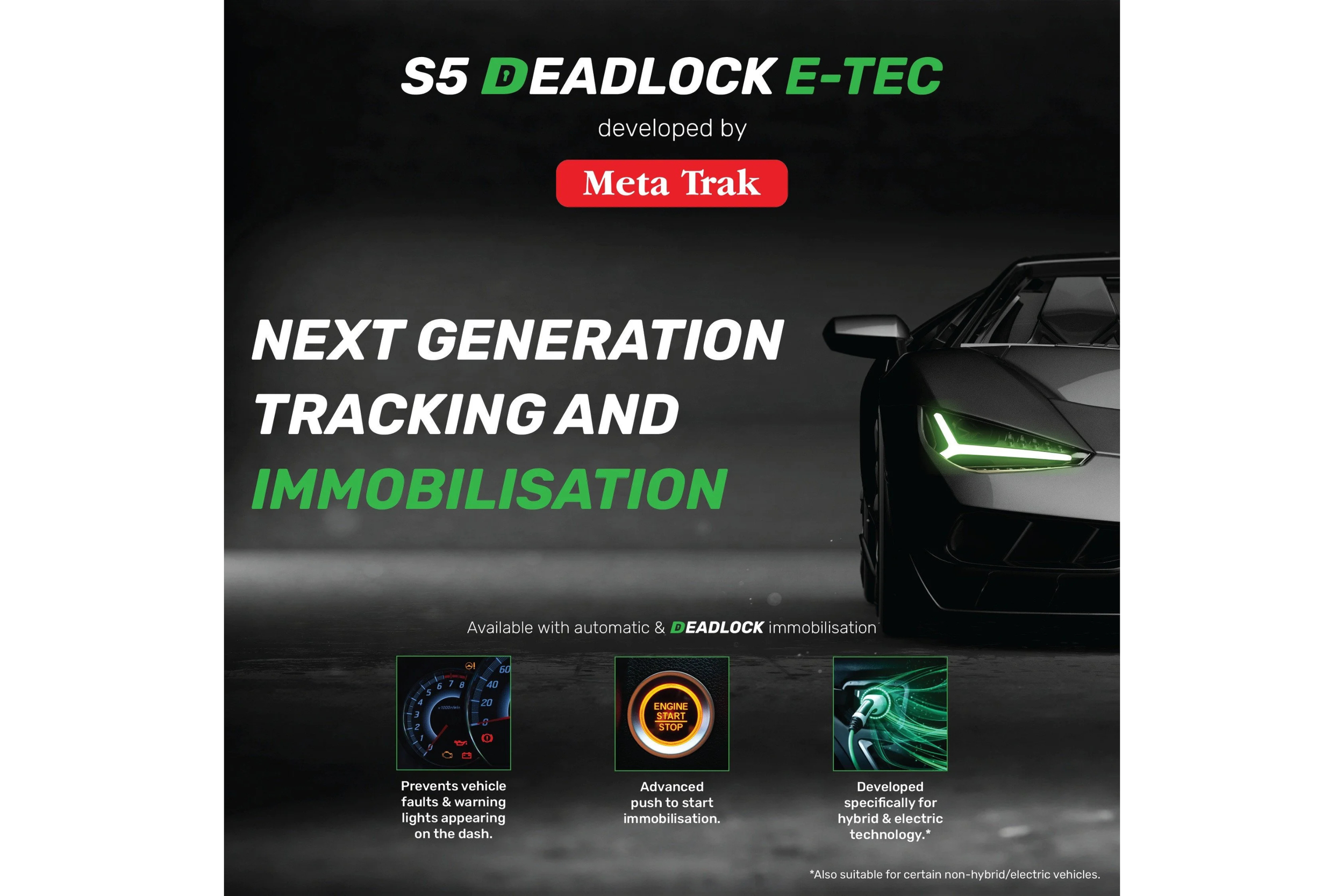 Meta Trak S5 DEADLOCK E-TEC 1YR & 3YR