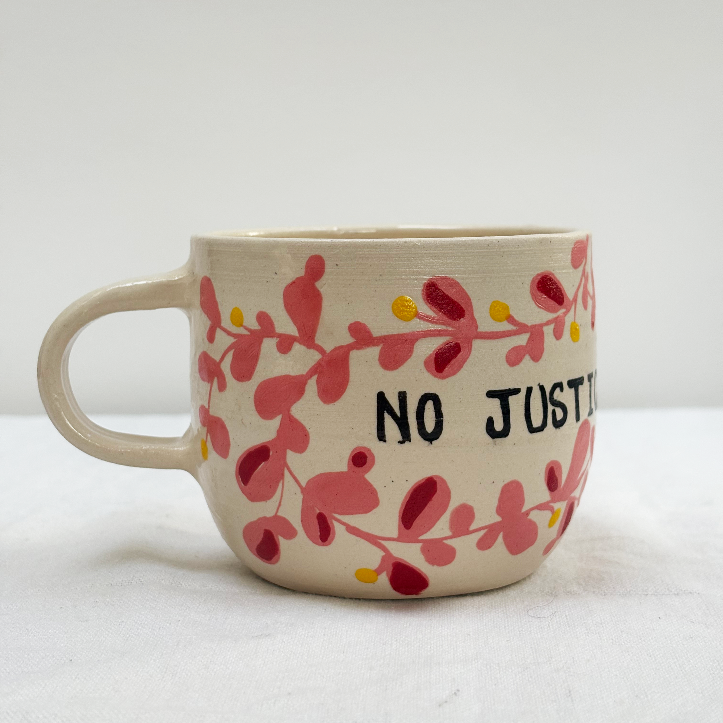 No Justice, No Peace cup