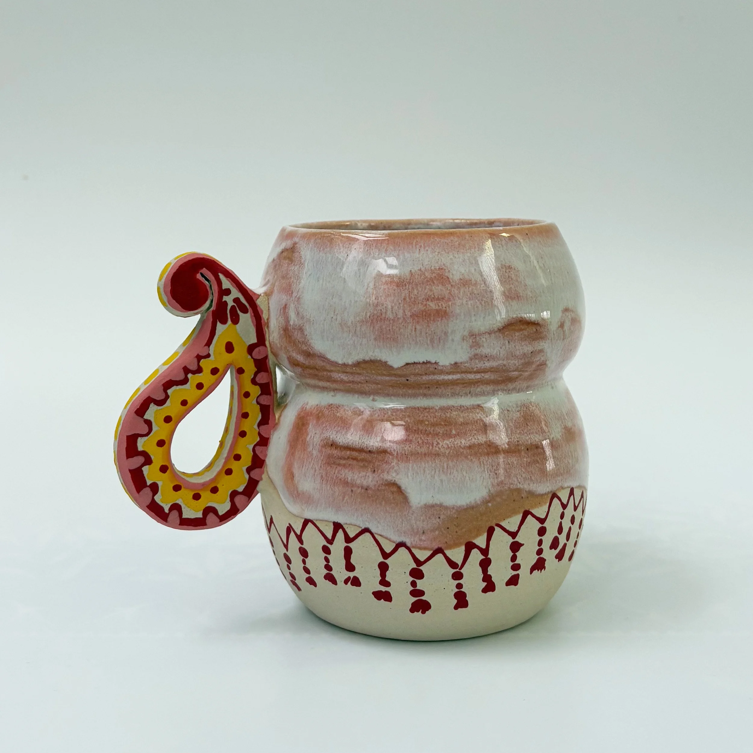 Sunrise Paisley Mug