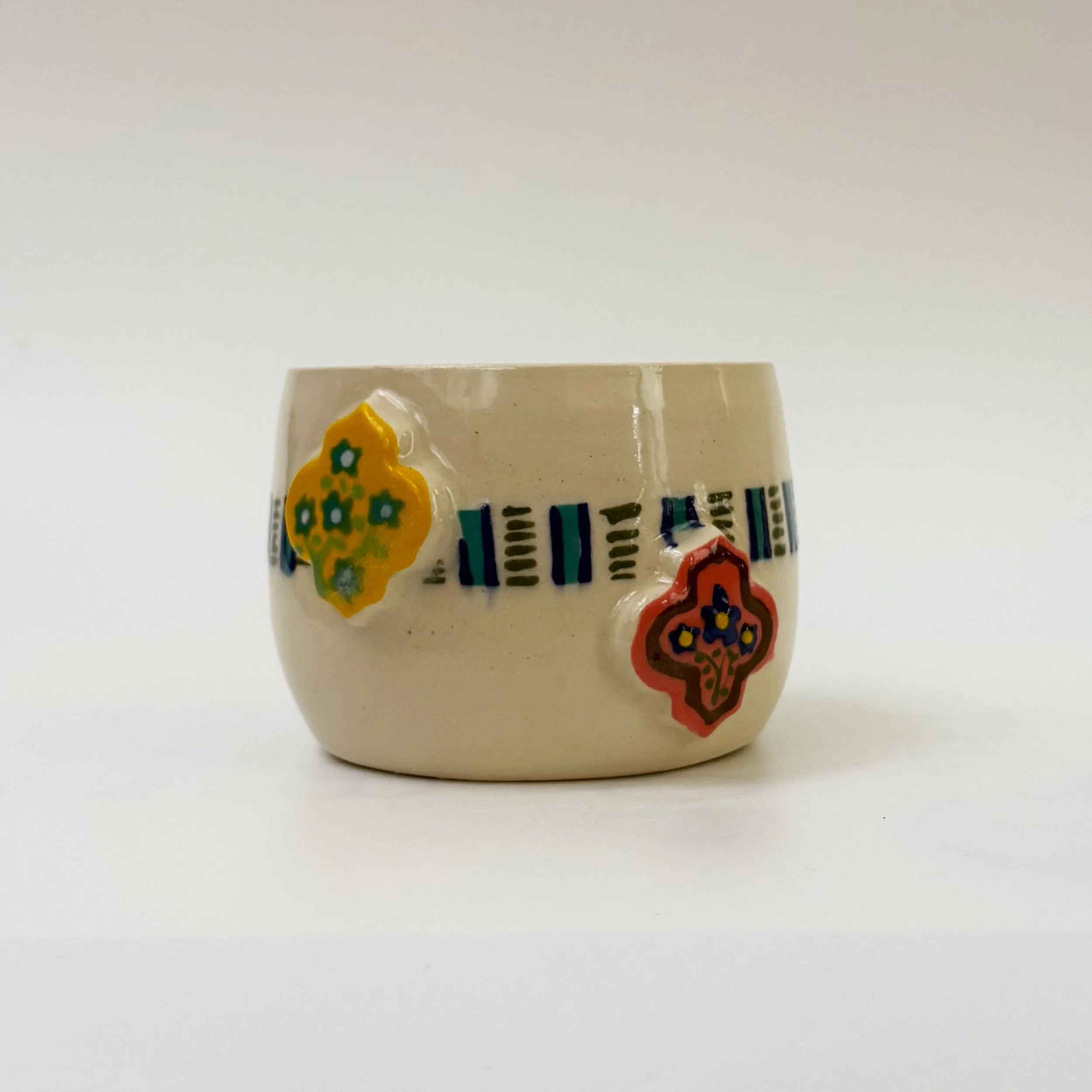 Colourful Ornaments Cup