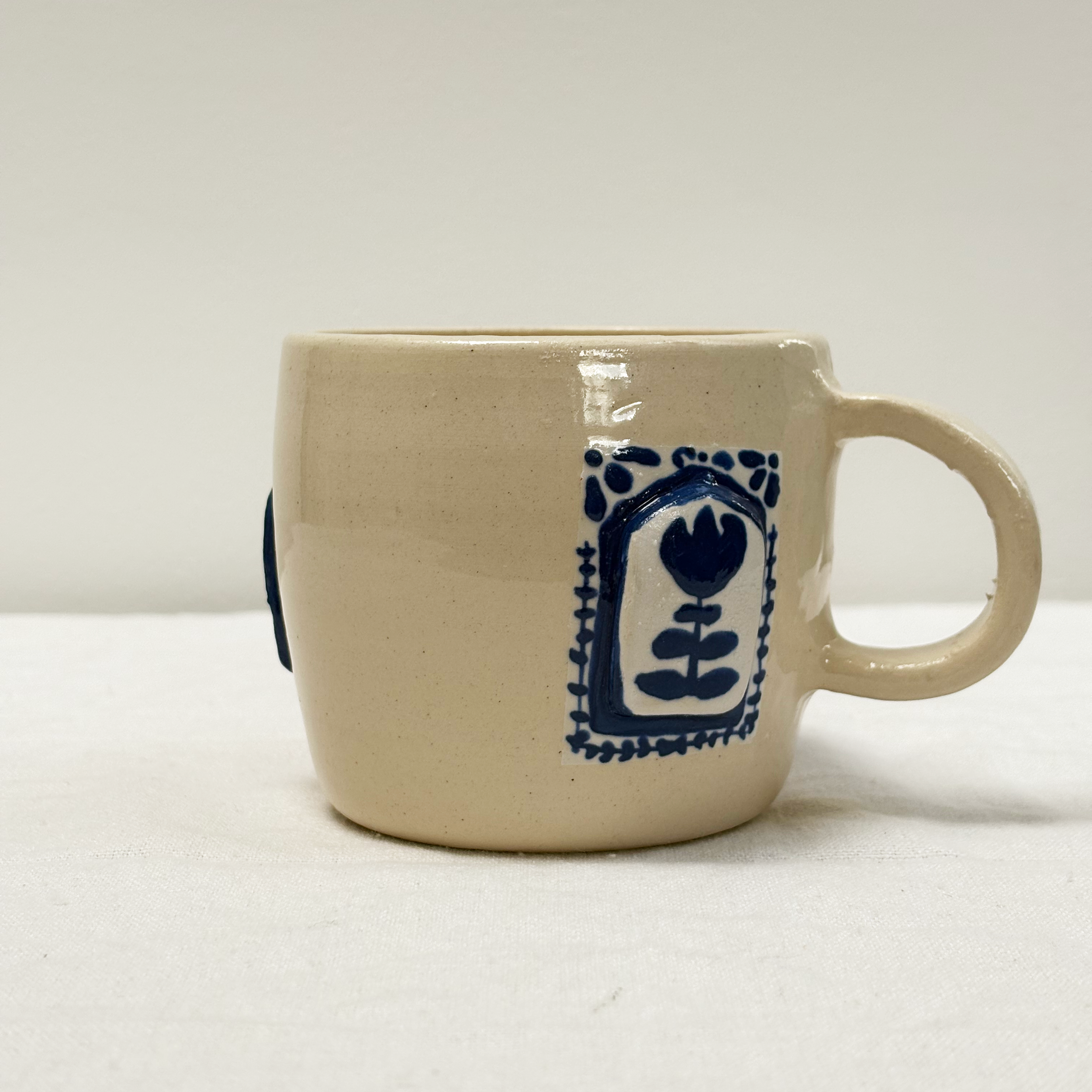 Blue and White Arches Cup