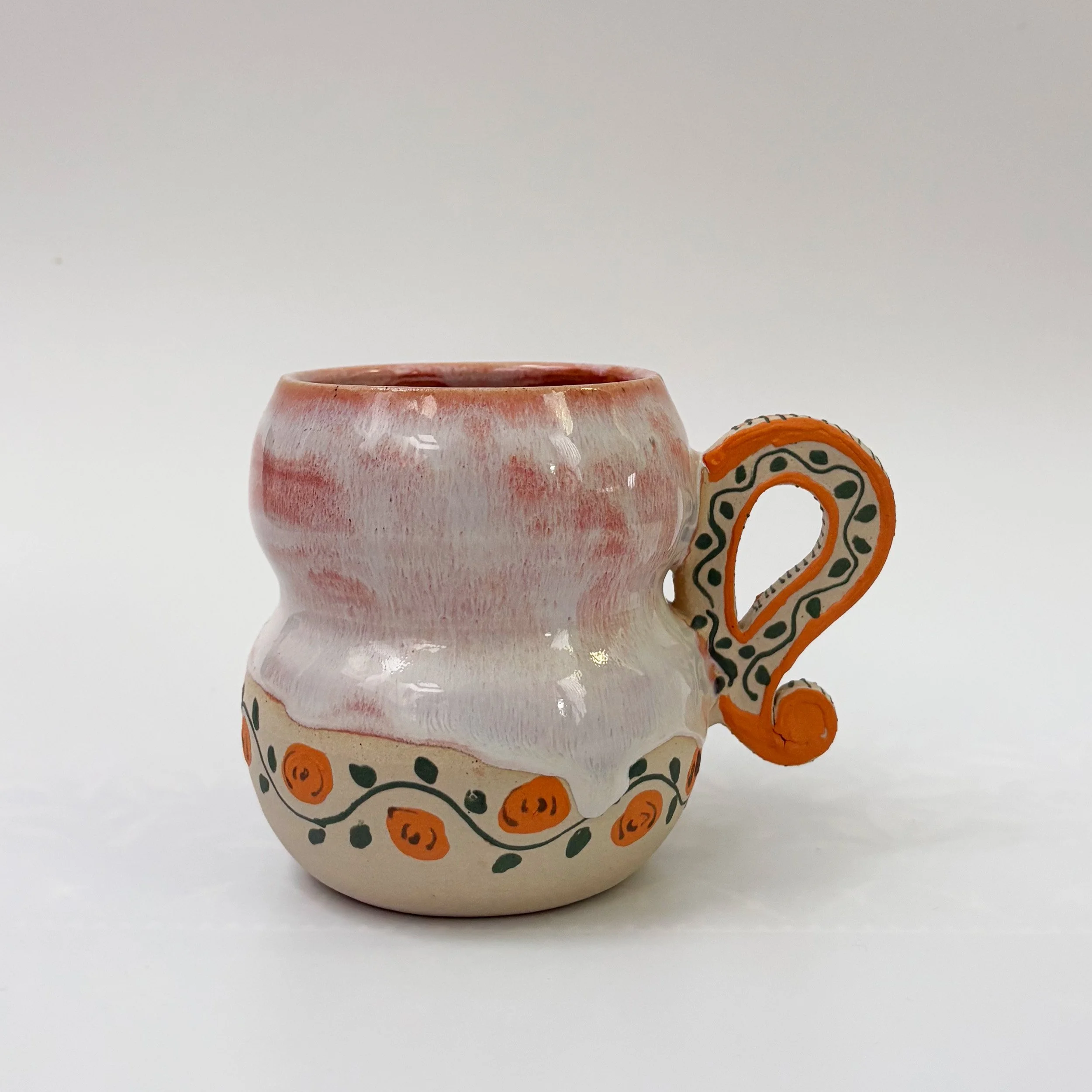 Leafy Paisley Mug