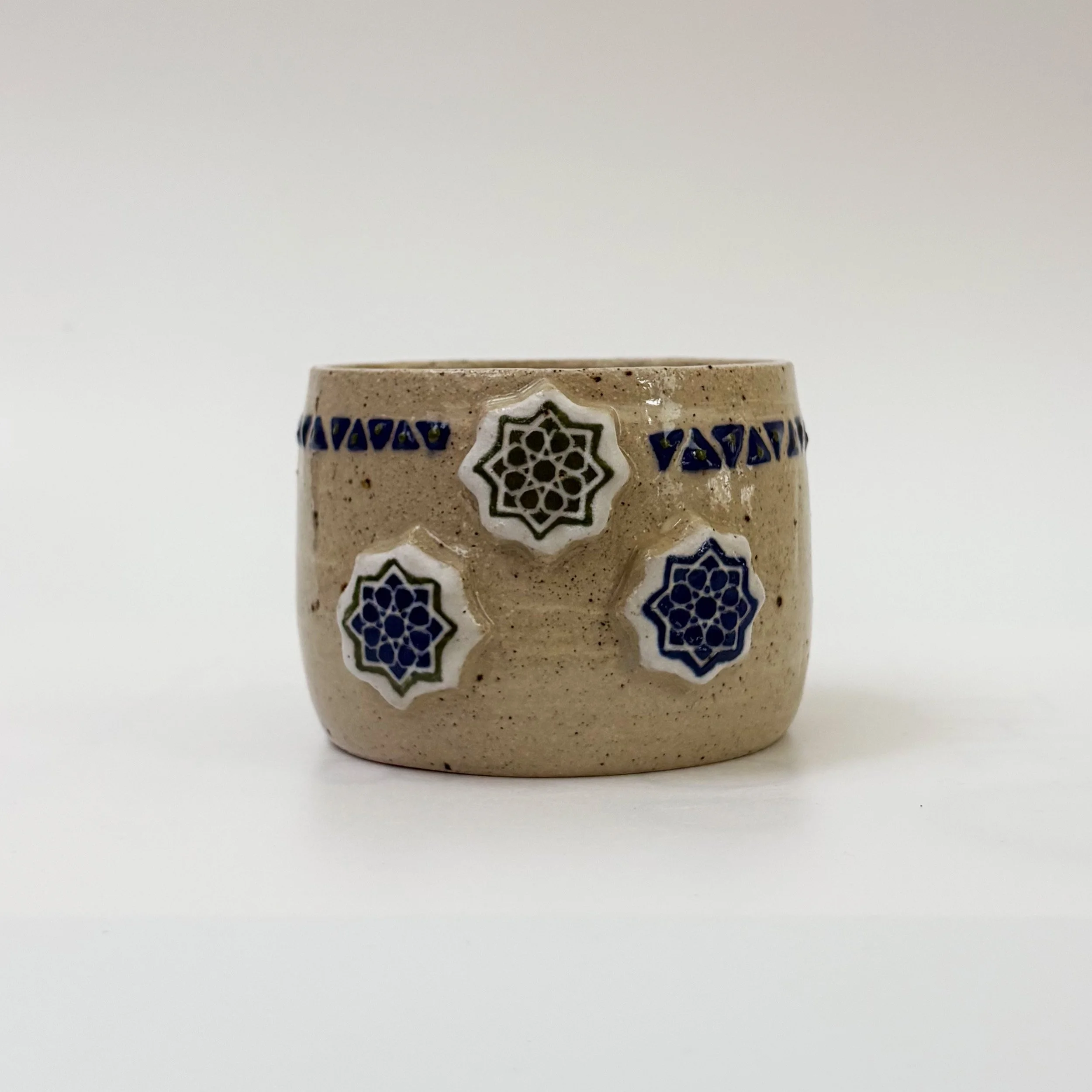 Blue Ornament Cup