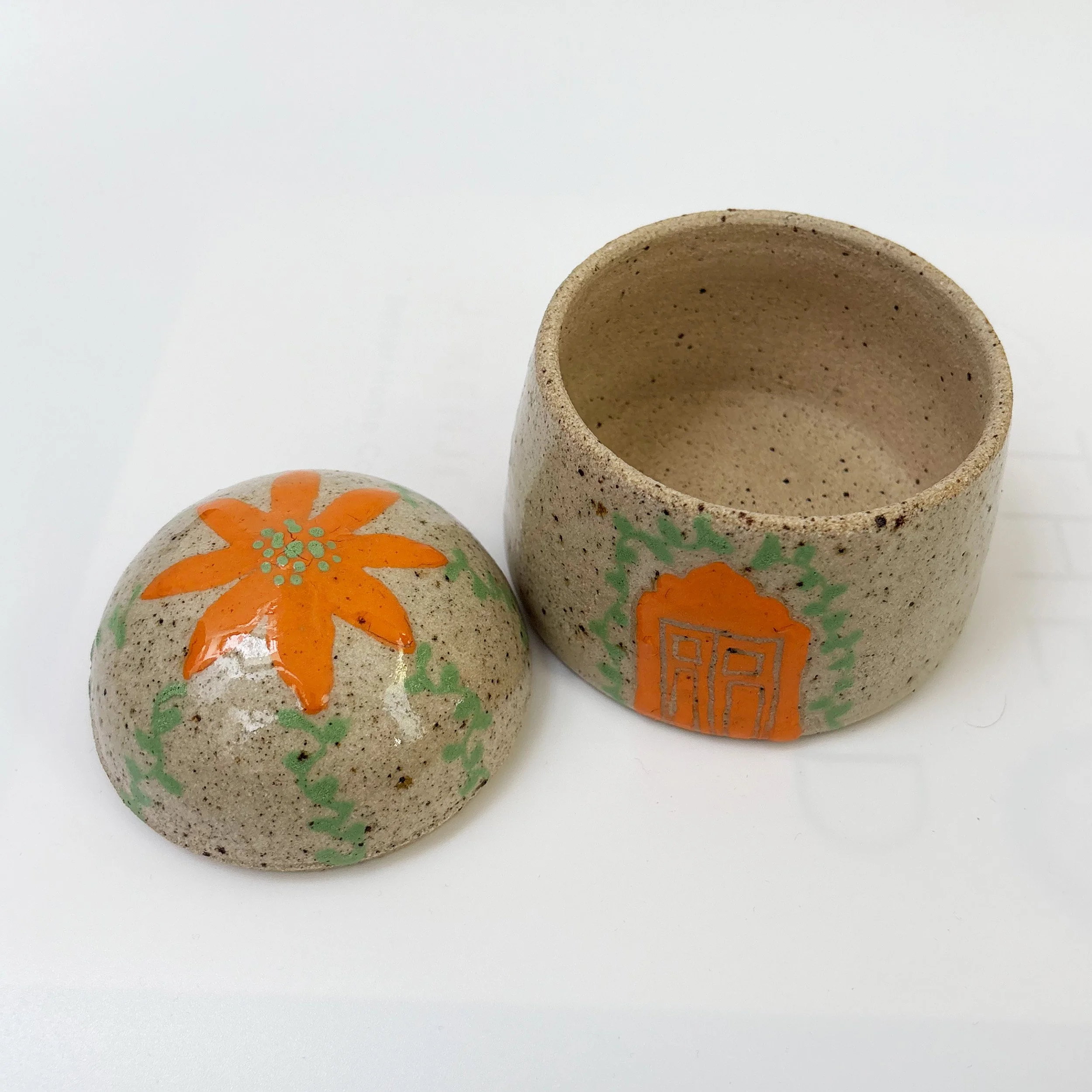Dome Lidded Jar and Jewellery Holder