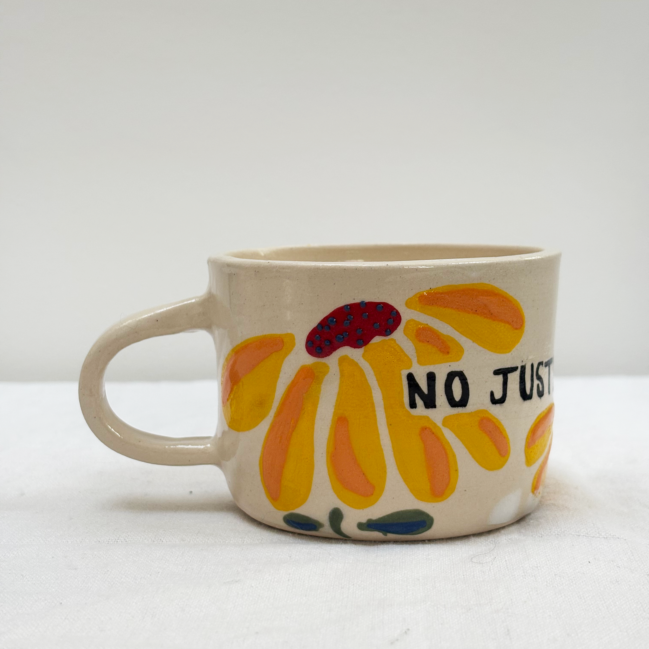 No Justice, No Peace cup