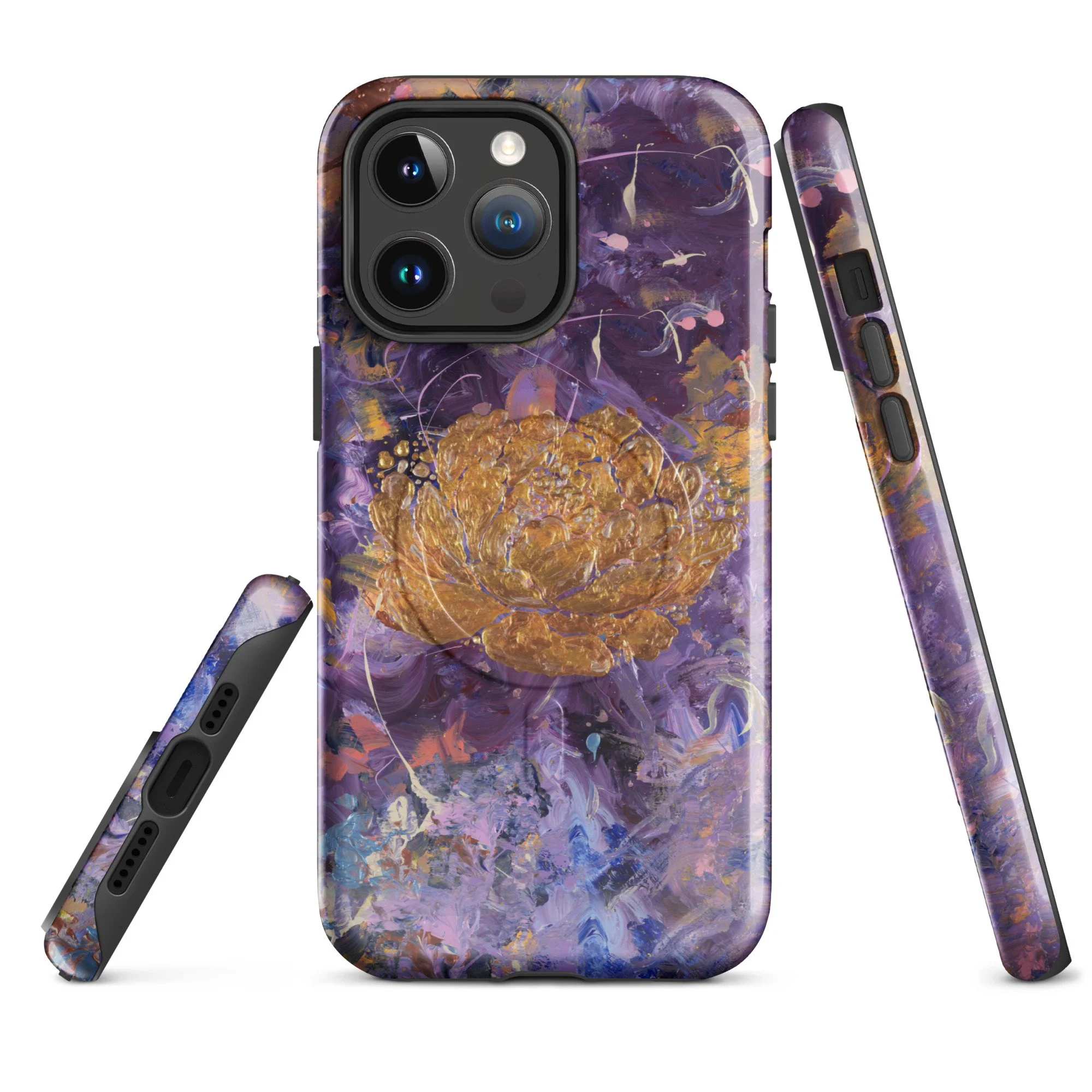 PEONY DREAMS MagSafe® tough case for iPhone®