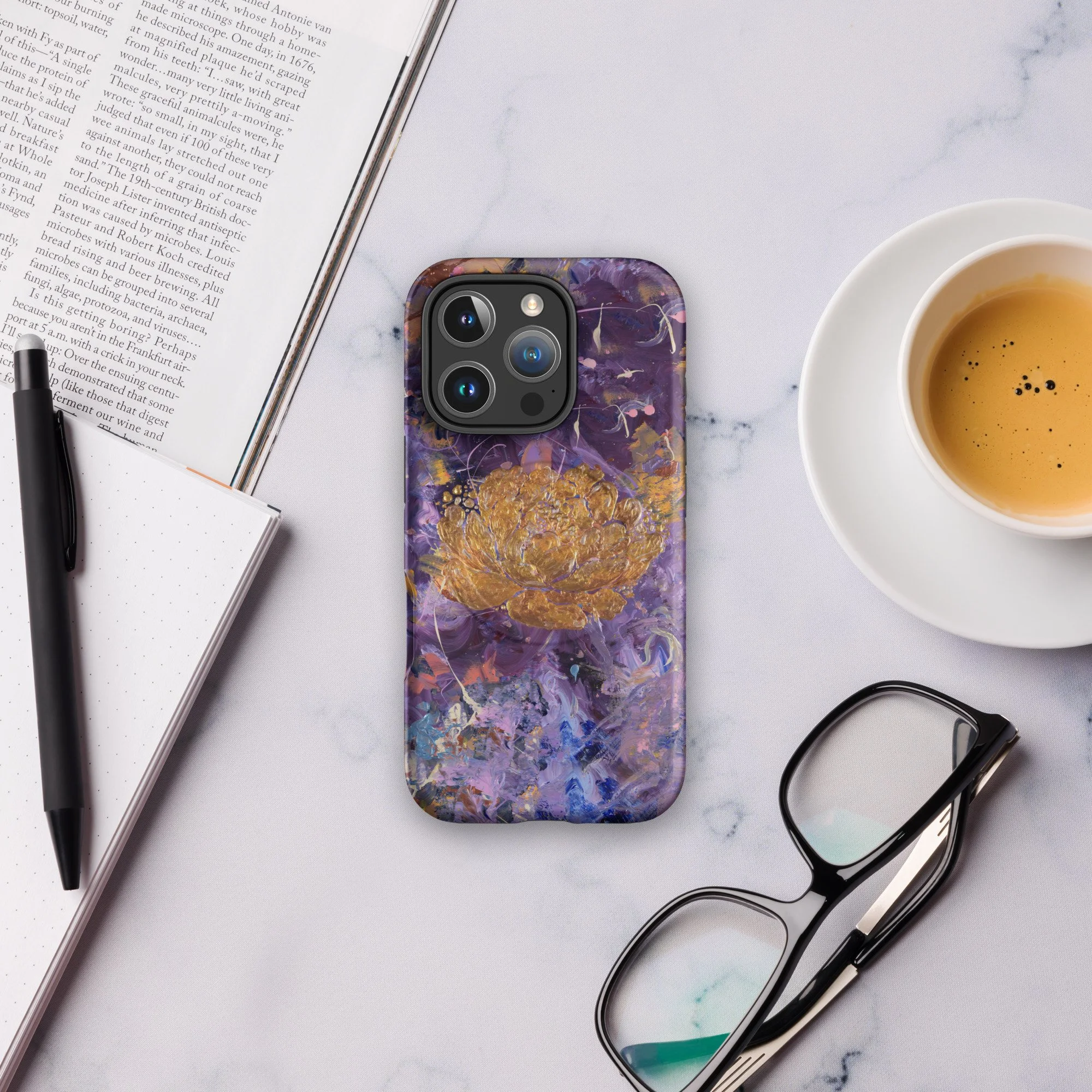 PEONY DREAMS MagSafe® tough case for iPhone®