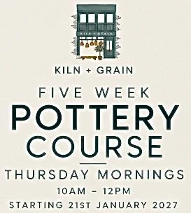 Pottery Course- five weeks- Thursday at - 21st January