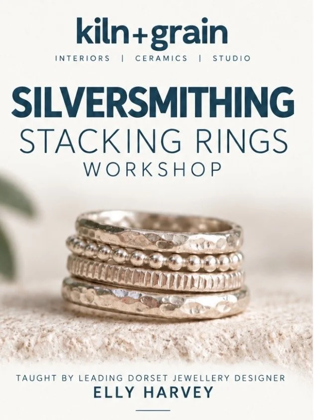 Silversmithing Workshop- Stacking Rings- September 29th