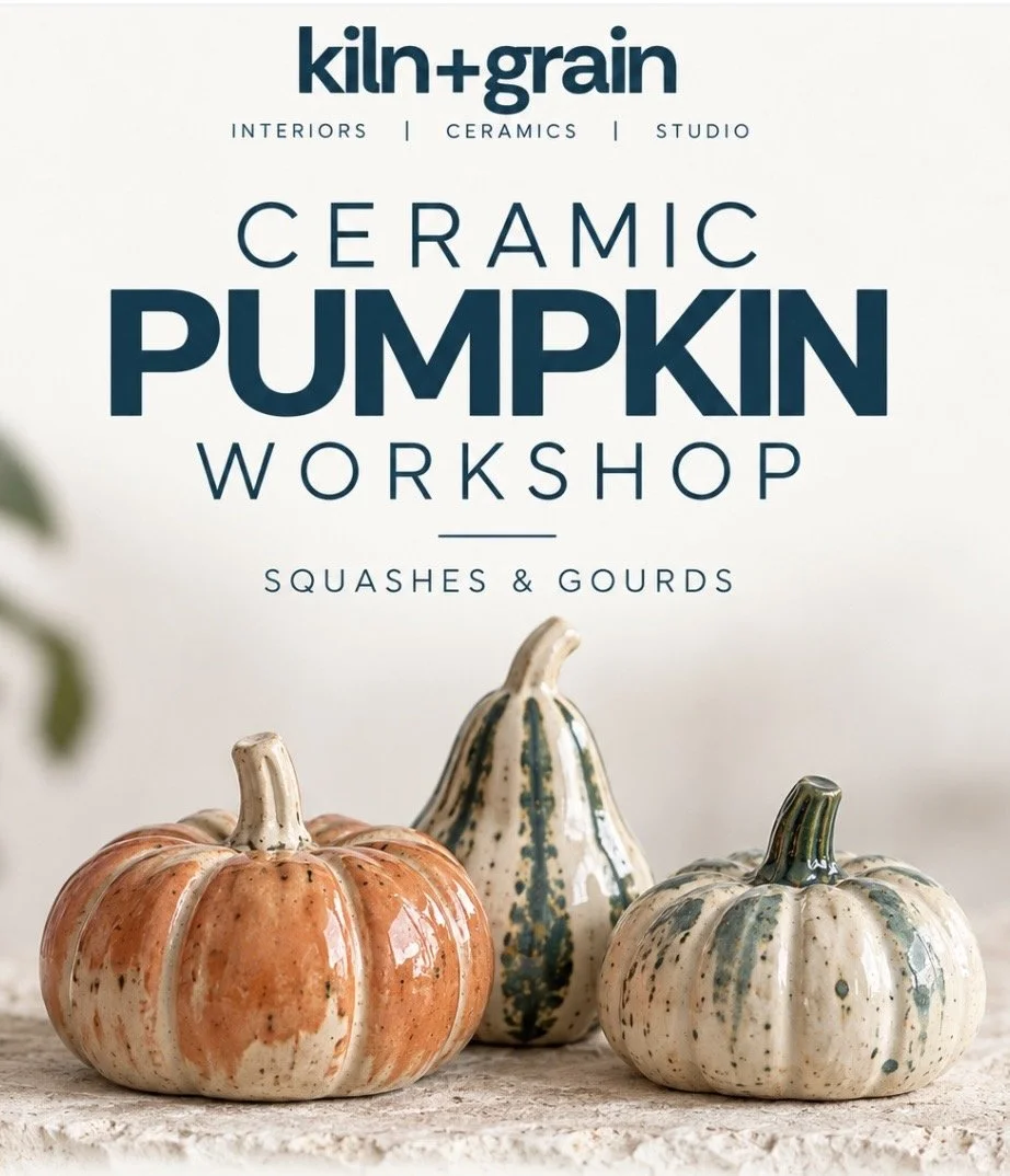 Pumpkin Pottery Workshop- Sunday 18th October