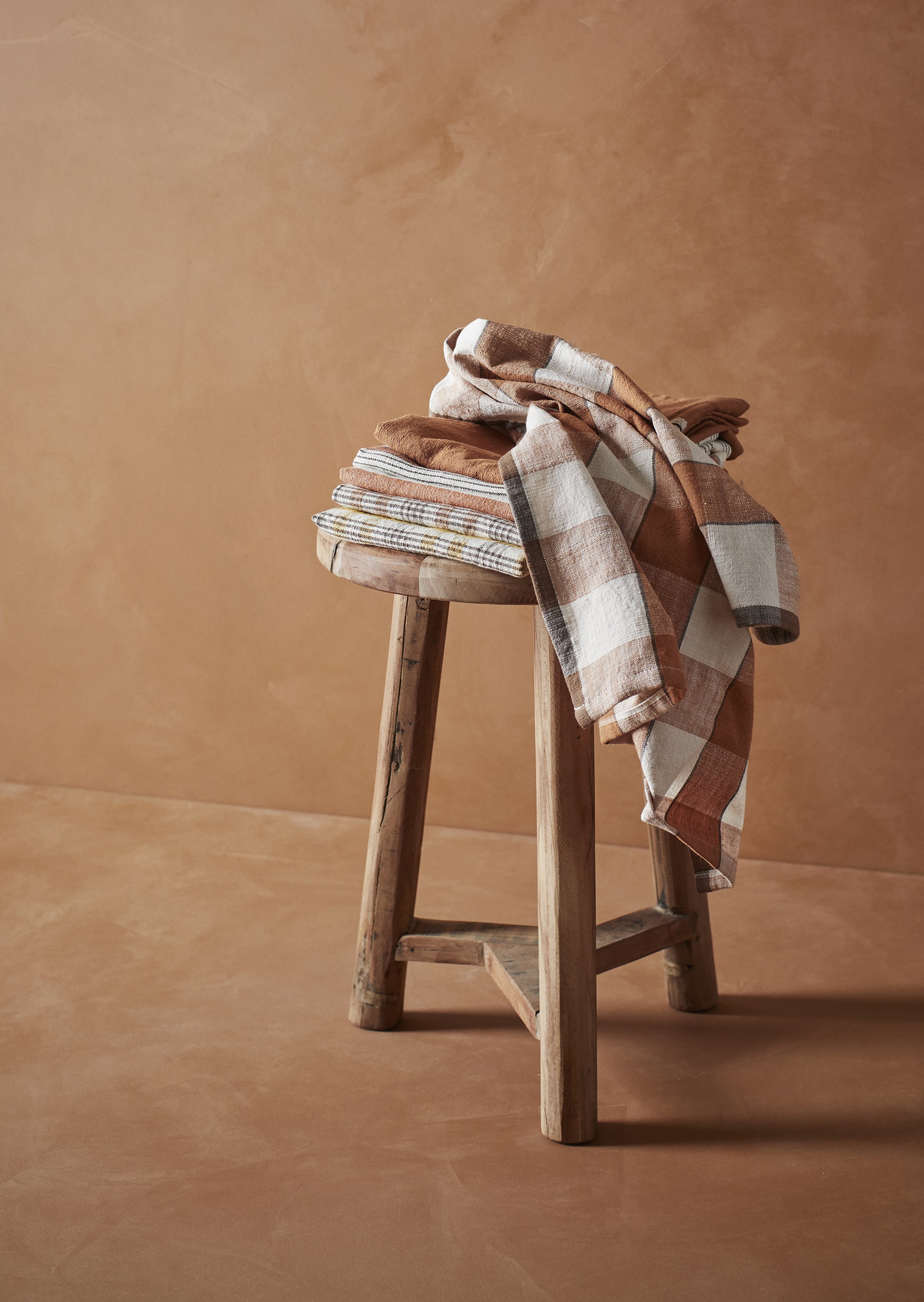 Rustic Wooden Stool