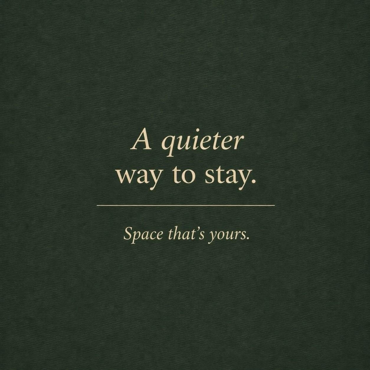 Some places aren&rsquo;t designed to be busy.

No shared spaces.
No background noise.
No one else&rsquo;s stay overlapping yours.

Just your own space, properly removed.

Wild Galloway. Opening Summer 2026.
Follow along as it takes shape.

#WildGallo