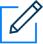 A pencil icon.