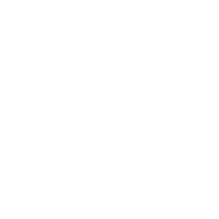 Icon of a pull tab with a circular base and a rectangular tab, enclosed in a circle, on a black background.