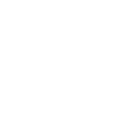 Icon of documents with bar graph and magnifying glass inside a circle.